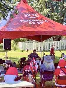 Gorge Canada Day Picnic - Busker's Corner - Saanich BC